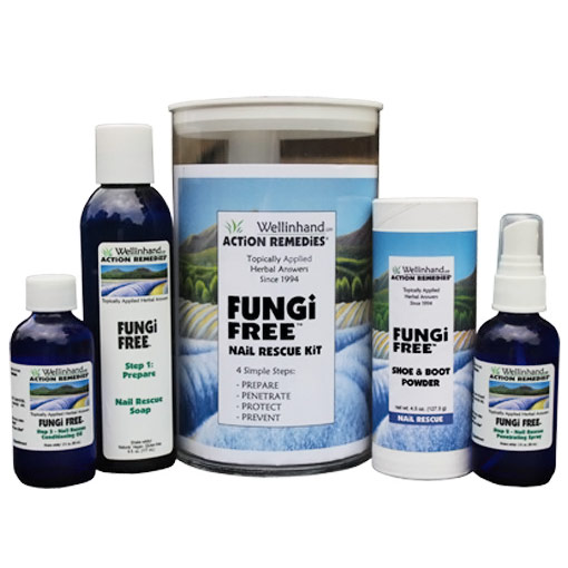 Well-In-Hand FungiFree Kit ( Fungi Free ) Steps 1-4
