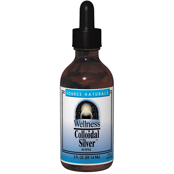 Wellness Colloidal Silver Liquid, Value Size, 16 oz, Source Naturals