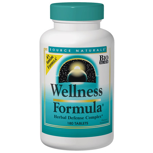 Wellness Formula Caps, Powerful Immune Formula, 120 Capsules, Source Naturals