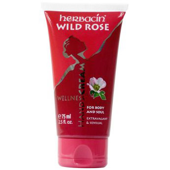 Wellness Hand Cream, Wild Rose, 2.5 oz, Herbacin