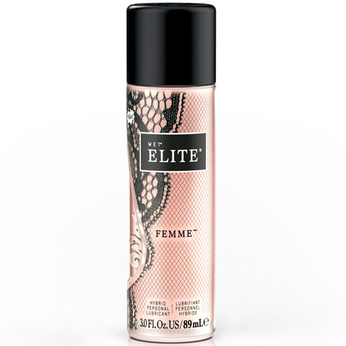 Wet Elite Femme Hybrid Personal Lubricant, 3 oz, WET International