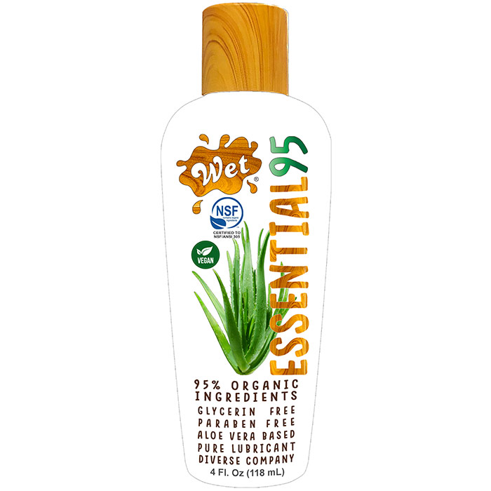 Organics Lubricant, Aloe Based Formula, 3 oz, WET International