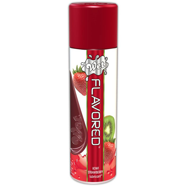 Wet Flavored Gel Lubricant - Kiwi Strawberry, 3.6 oz, WET International