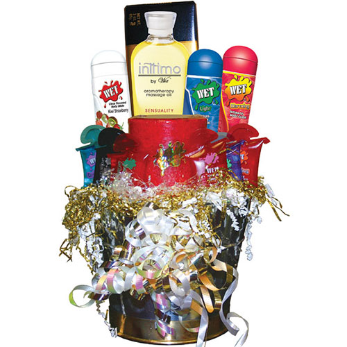WET International Special Occasion Basket, Lube and Aromatherapy, WET International