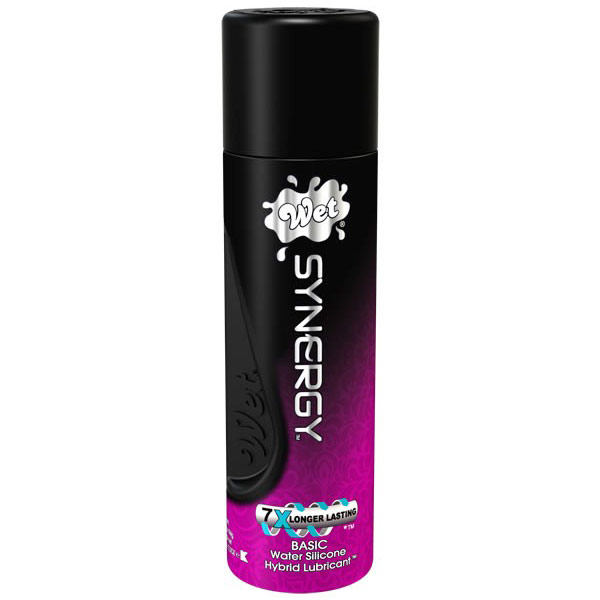 WET International Wet Synergy Water + Silicone Hybrid Lubricant, Original, 1.9 oz, WET International