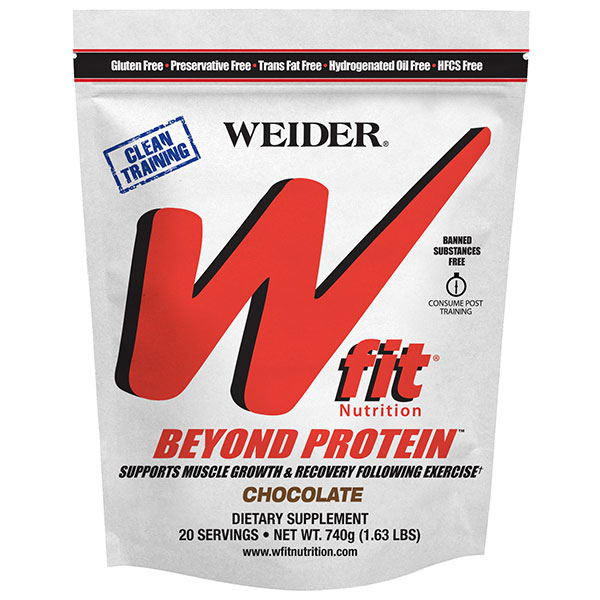 Wfit Nutrition Beyond Protein - Chocolate, Hydrolyzed Whey, 2.65 lb, Weider