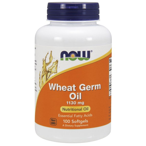 Wheat Germ Oil Softgel, 1130 mg, 100 Gels, NOW Foods