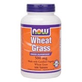 Wheat Grass 500mg, Organic Wheat Grass 500 Tabs, NOW Foods