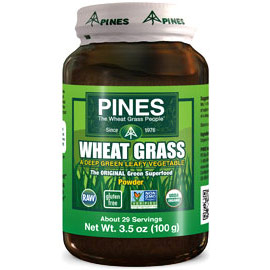 Wheat Grass Powder 100% pure 3.5 oz from Pines International