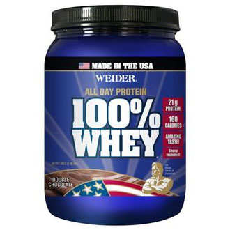 100% Whey - Double Chocolate, 2 lb, Weider