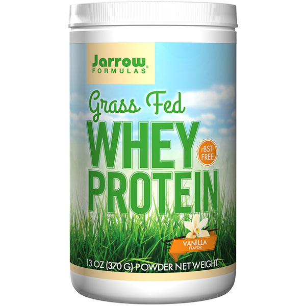Whey Protein Grass Fed - Vanilla, 13 oz (15 Servings), Jarrow Formulas