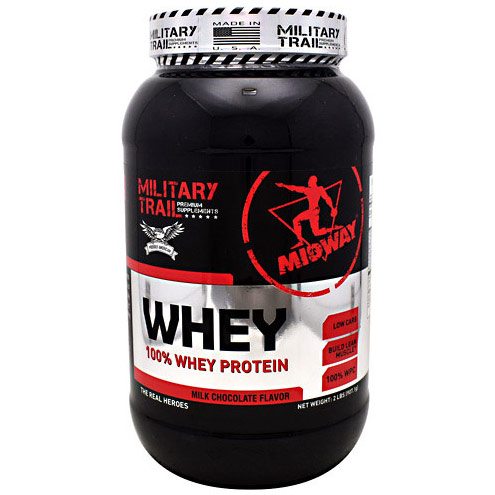 Whey Protein, Milk Chocolate Flavor, 30 Servings, Midway Labs