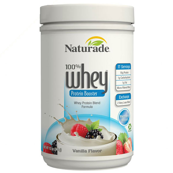 100% Whey, Protein Powder, Vanilla Flavor, 12 oz (340 g), Naturade