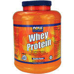 NOW Foods Whey Protein Economy Vanilla 5 lb, NOW Foods