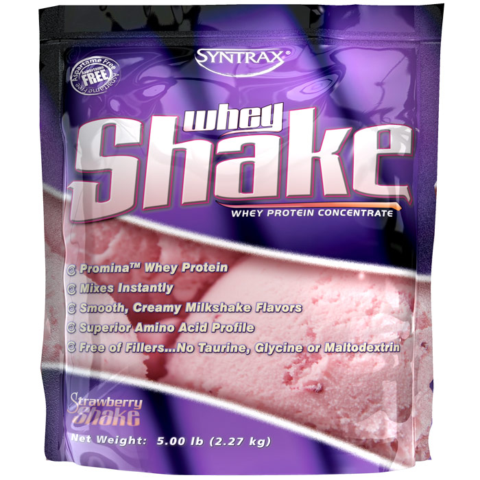 Whey Shake, Promina Whey Protein, 5 lb, Syntrax