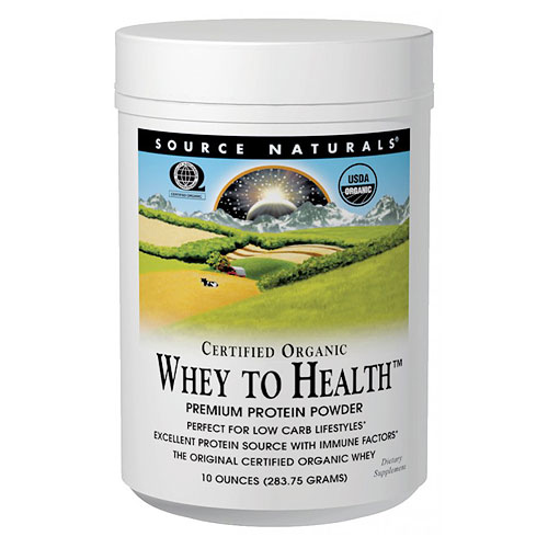 Whey to Health Powder, 10 oz, Source Naturals