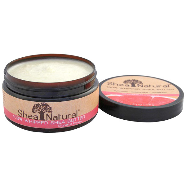 100% Whipped Shea Butter, Grapefruit Pomelo, 6.3 oz, Shea Natural