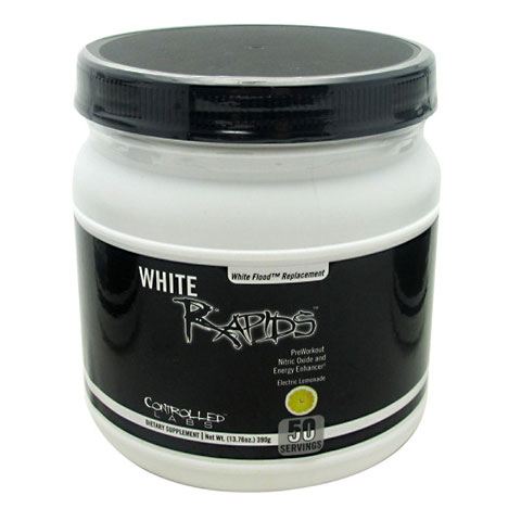 White Rapids, PreWorkout Nitric Oxide, 50 Servings, Controlled Labs