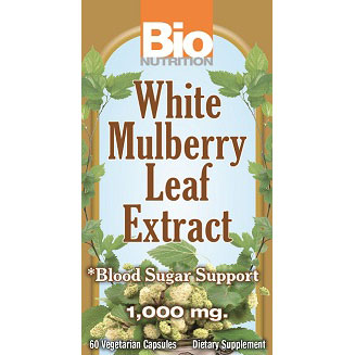 White Mulberry Leaf Extract, 60 Vegetarian Capsules, Bio Nutrition Inc.