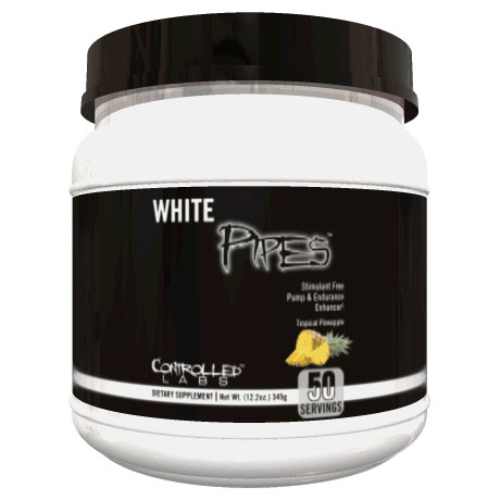 White Pipes, Preworkout Supplement, 50 Servings, Controlled Labs
