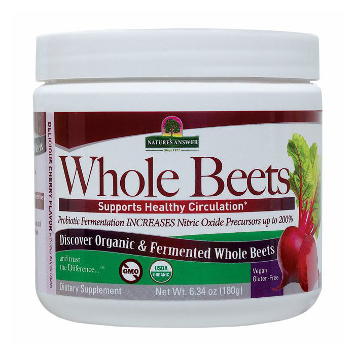 Whole Beets Powder, 6.34 oz (180 g), Natures Answer