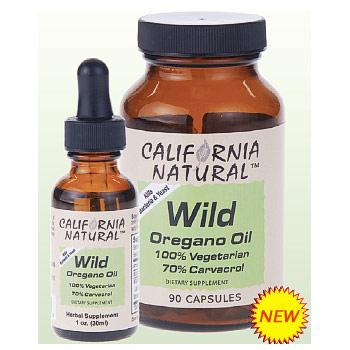 Wild Oregano Oil, 1 oz, California Natural