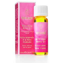 Weleda Wild Rose Body Oil Travel Size, 0.34 oz