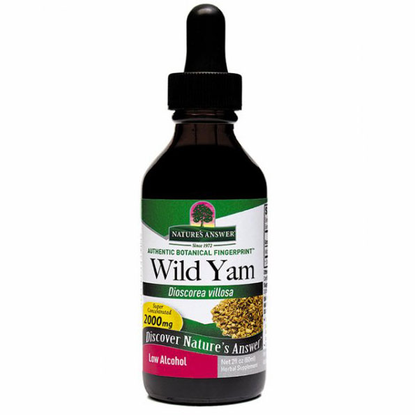 Wild Yam Extract Liquid 2 oz from Natures Answer