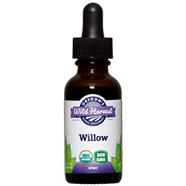 Willow Liquid Extract, Organic, 1 oz, Oregons Wild Harvest