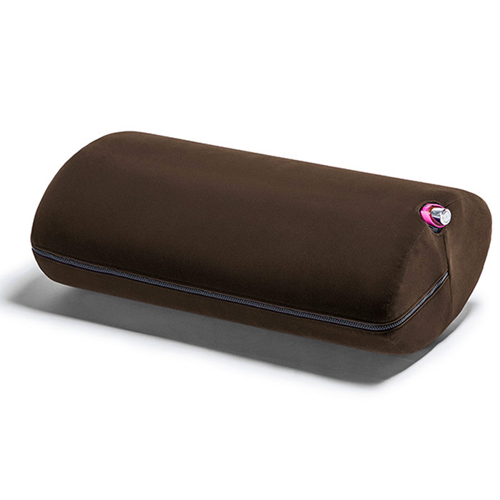 Wing Toy Mount Sex Pillow - Microvelvet Espresso, Liberator Bedroom Adventure Gear