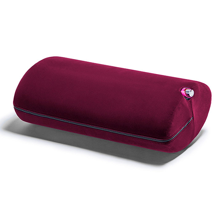 Wing Toy Mount Sex Pillow - Microvelvet Merlot, Liberator Bedroom Adventure Gear