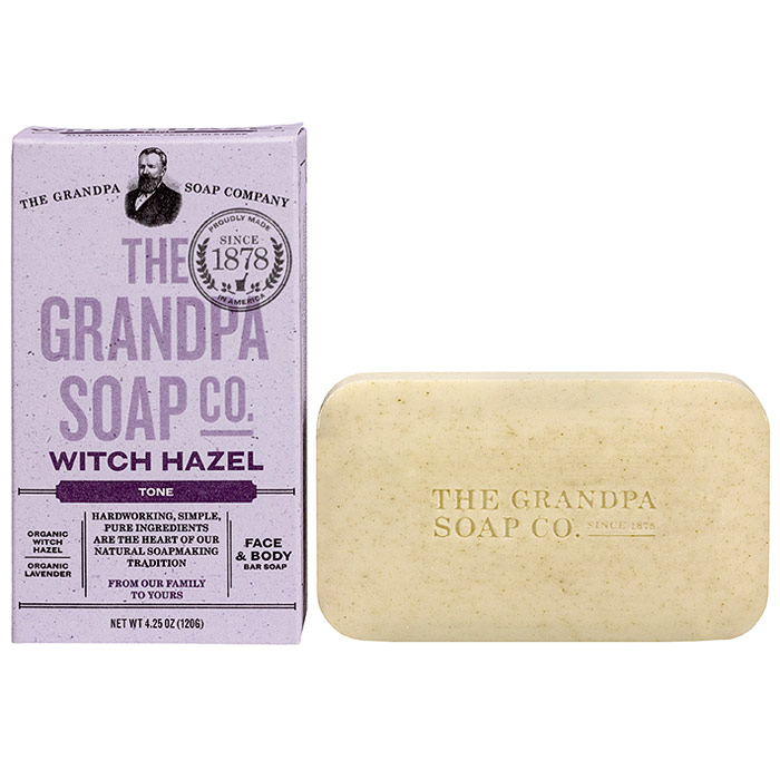 Grandpa's Brands Witch-Hazel Soap, 3.25 oz, Grandpa's Brands