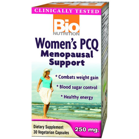 Womens PCQ, Menopausal Support, 30 Vegetarian Capsules, Bio Nutrition Inc.