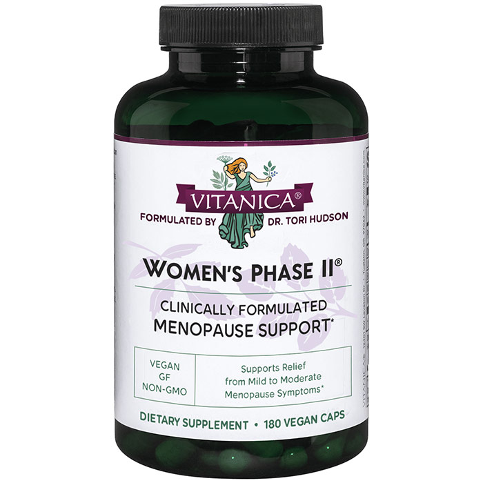 Womens Phase II, Value Size, 180 Vegetarian Capsules, Vitanica