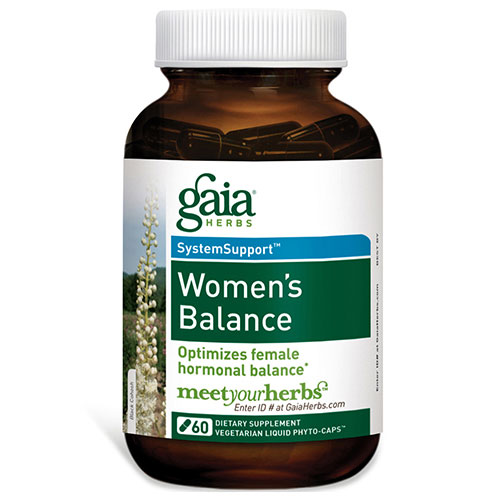 Gaia Herbs Women's Balance, 60 Liquid Phyto-Caps, Gaia Herbs