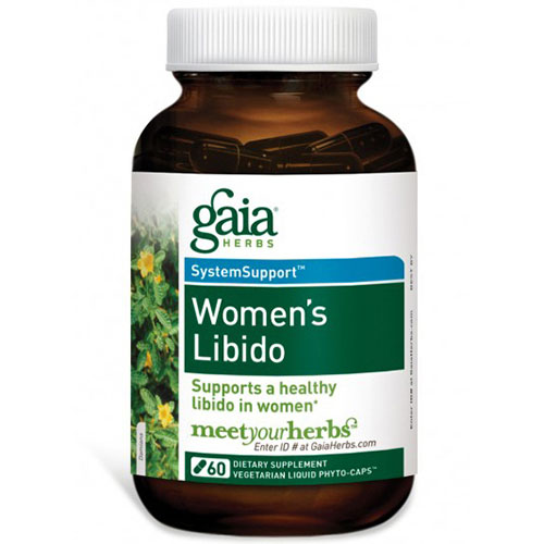 Gaia Herbs Women's Libido, 60 Liquid Phyto-Caps, Gaia Herbs