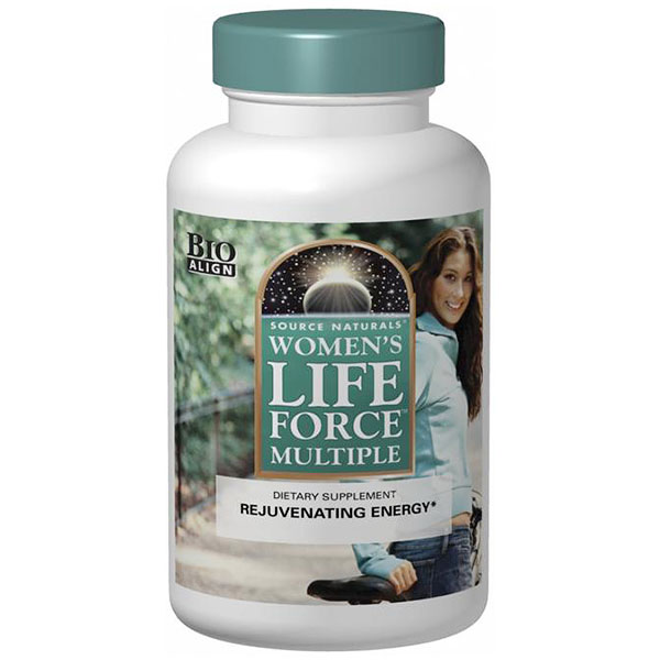 Womens Life Force Multiple, Energy Multi-Vitamins 180 tabs from Source Naturals