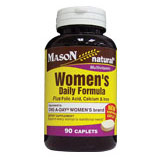 Womens Daily Formula, 90 Caplets, Mason Natural