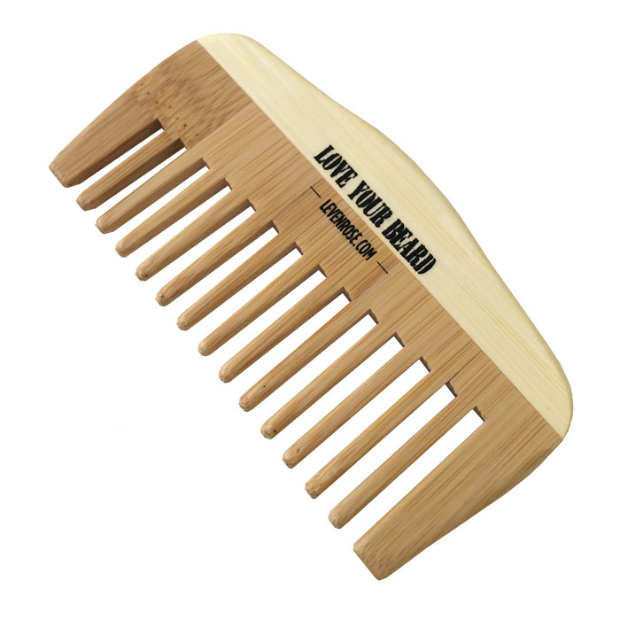 Wood Beard Comb, 1 pc, Leven Rose