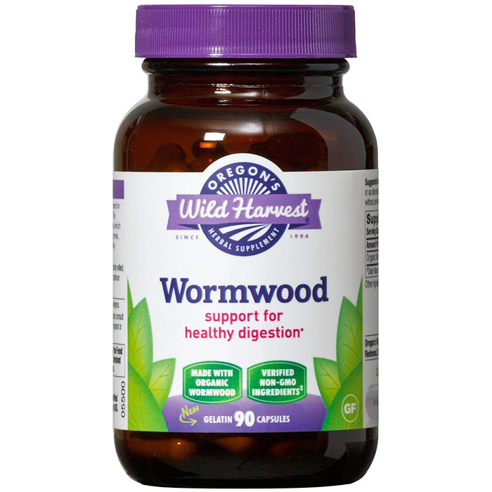 Wormwood, Organic, 90 Capsules, Oregons Wild Harvest