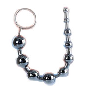 X-10 Beads - Black, California Exotic Novelties