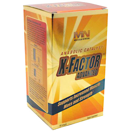 X-Factor Advanced, Muscle Mass & Strength, 100 Softgels, Molecular Nutrition