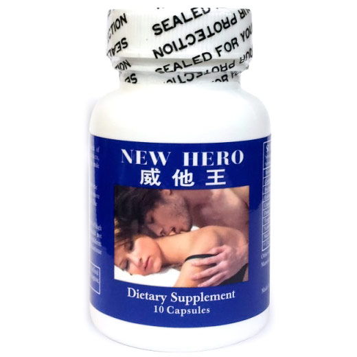 X Hero for Men's Sexual Health Value Pack 8 Capsules/Bottle