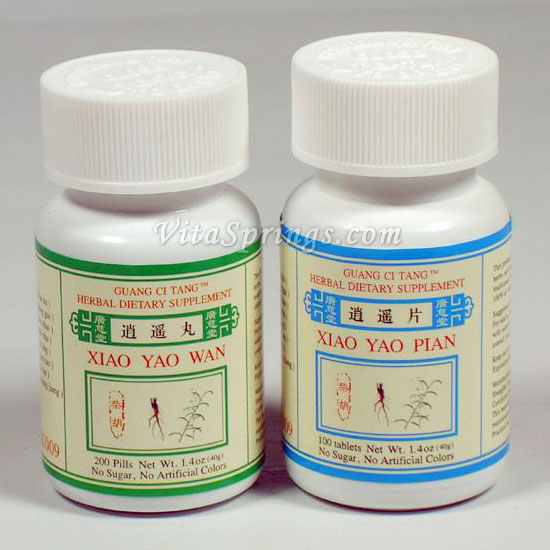 Xiao Yao Wan (Pian), Pills or Tablets, Guang Ci Tang