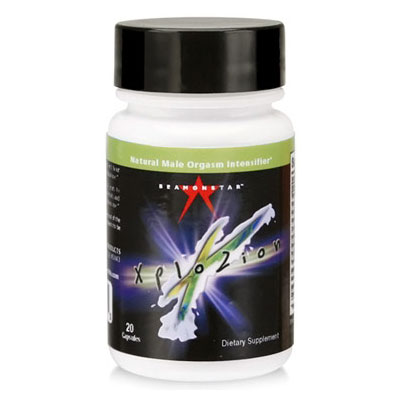 XploZion, Natural Male Orgasm Intensifier, 20 Capsules, Beamonstar