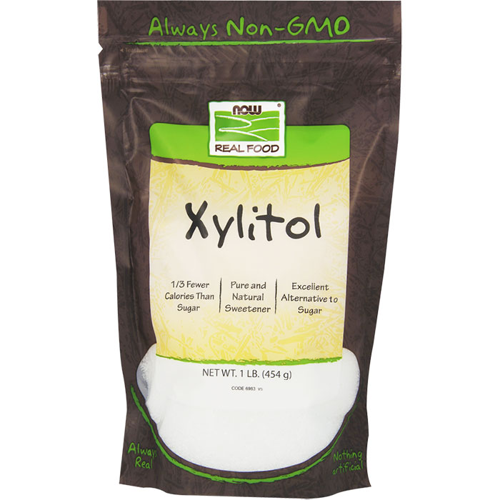 Xylitol Powder 1 lb, NOW Foods 