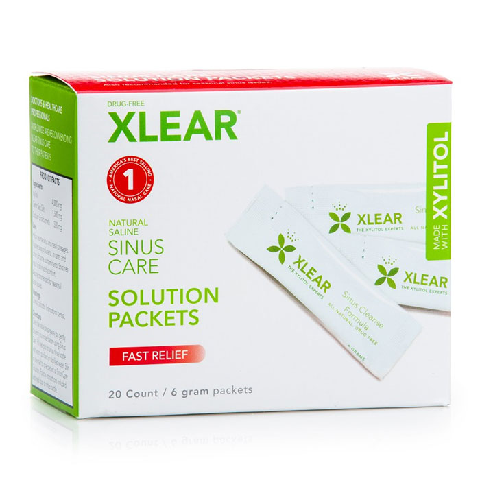 Xylitol Sinus Care Solution Packets Refill, 20 ct, Xlear (Xclear)
