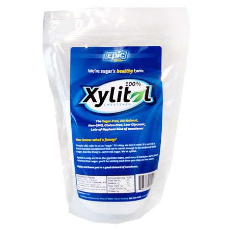 Xylitol Sweetener 100%, 1 lb, Epic Dental (Epic Xylitol)