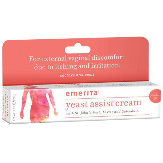 Yeast Assist Cream, 1 oz, Emerita