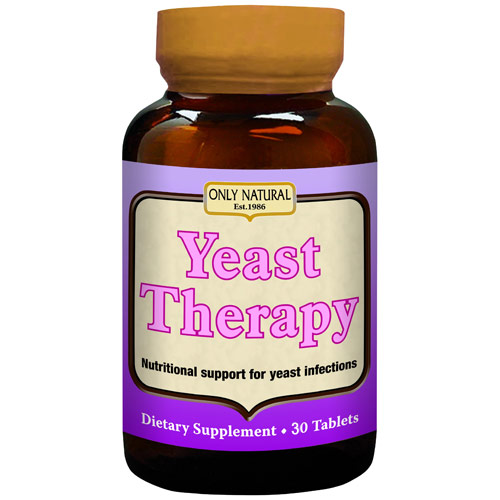 Only Natural Inc. Yeast Therapy, 30 Tablets, Only Natural Inc.